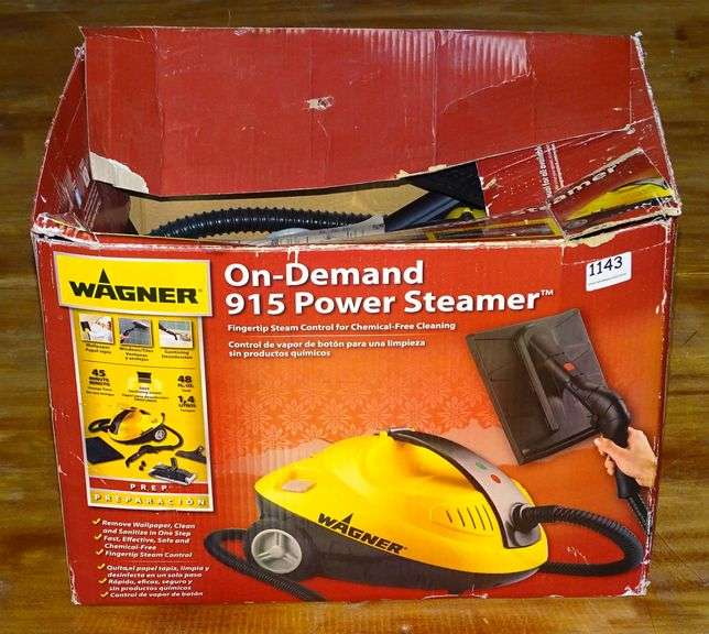 Wagner On Demand 915 Power Steamer In Original Box.