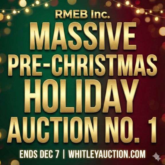 Massive Pre-Christmas Holiday Auction #1 