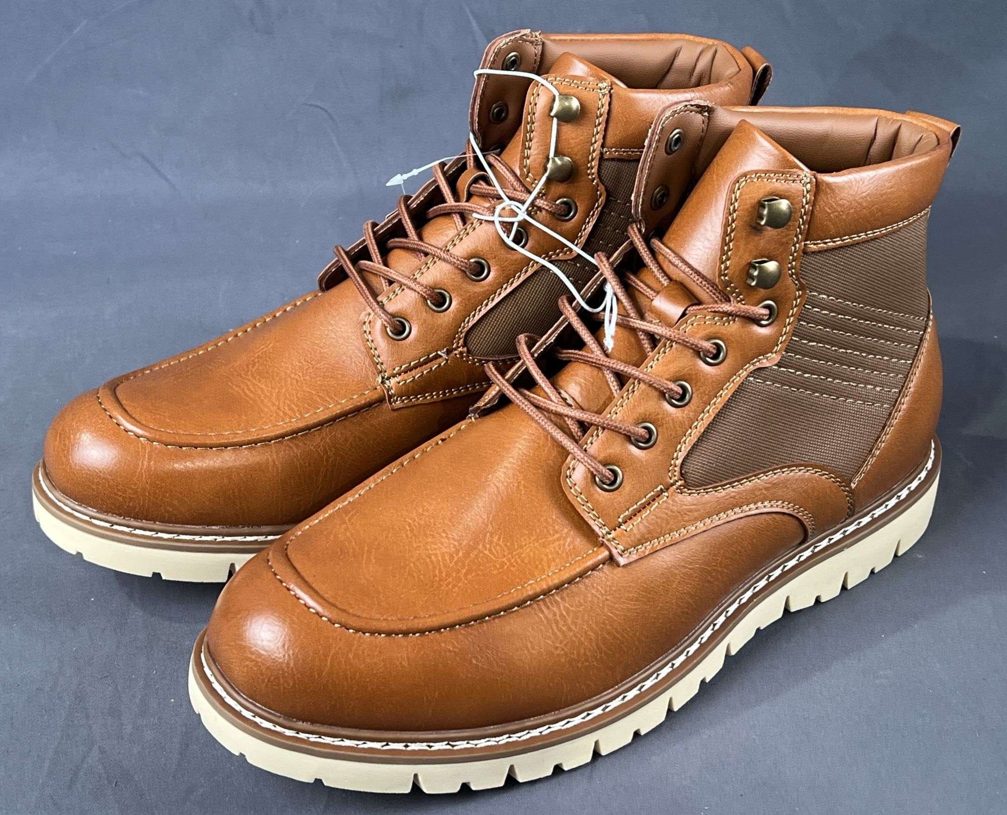 Steve Madden P-Bleekr Chukka Boot Mens Size 13 Cognac Brown Ortholite Comfort Steve Madden Mens Size 9.5 Boot Chukka P-Bleekr Casual Work  main image 3