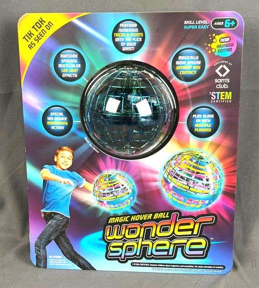 New Wonder Sphere Magic Illuminated Hover Ball. These cool spheres magically hover in the air and might just be the best thing since sliced bread.