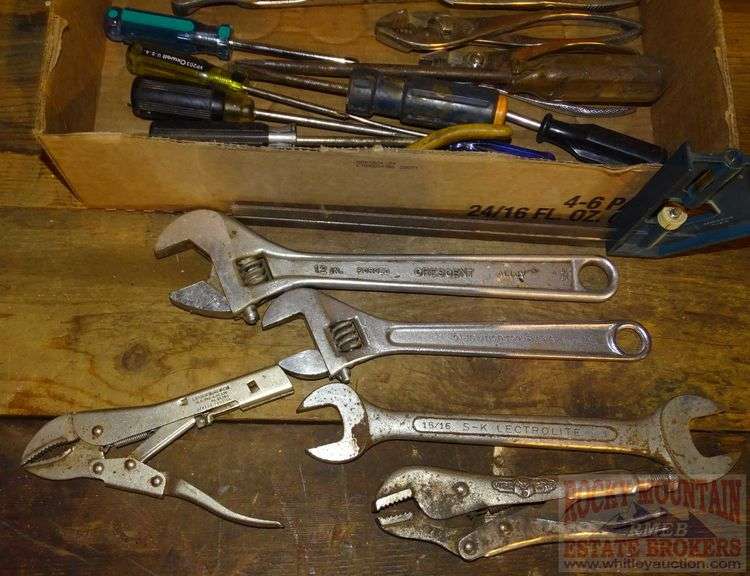 Adjustable Wrenches, Vice Grips, Screwdrivers, Hand Tools & More. All for one money.