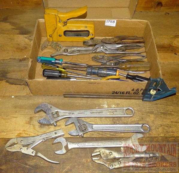 Adjustable Wrenches, Vice Grips, Screwdrivers, Hand Tools & More. All for one money.
