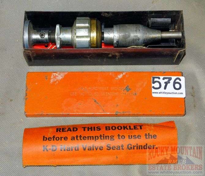 K-D Hard Valve Seat Grinder.