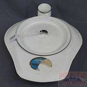 Vintage Enamel Commode with Lid