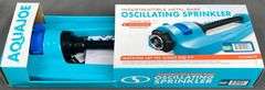 Brand New Aqua Joe Oscillating Sprinkler, W/ Indestructable Metal Base.  Waters up to 4,000 Sq. Ft.