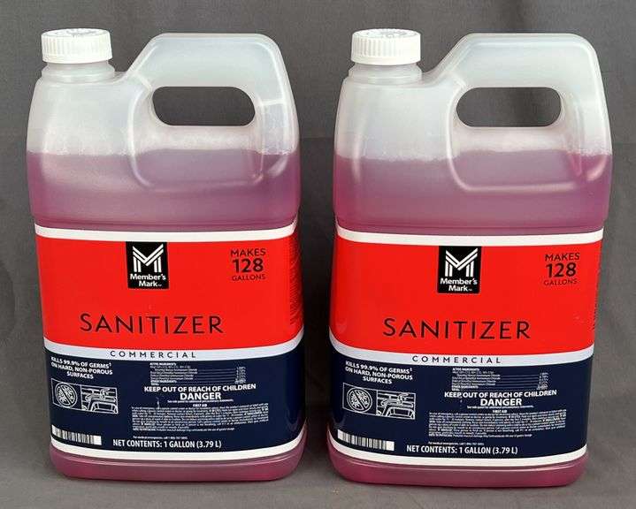 2 Brand New 1-Gallon Jugs Member's Mark Commercial Sanitizer [SOLD x2 TIMES THE MONEY]