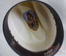 Nicely Seasoned Stetson Straw Cowboy Hat,  Size 7-3/8.