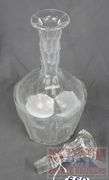 Heavy Lead Crystal Decanter. 13.5" high.