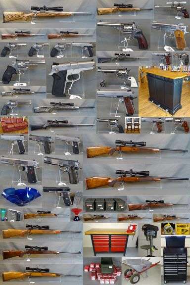 James Boren Estate Massive Gun Collection, Reloading, Furniture, Books, Tools & MORE!