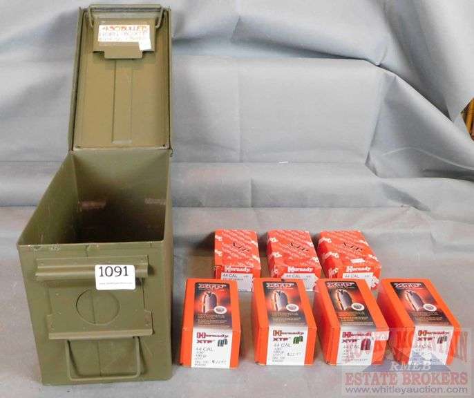 6 New Boxes Of 100 Hornady 180 GR XTP & 1 Box Of 100 200 GR XTP Bullets ...