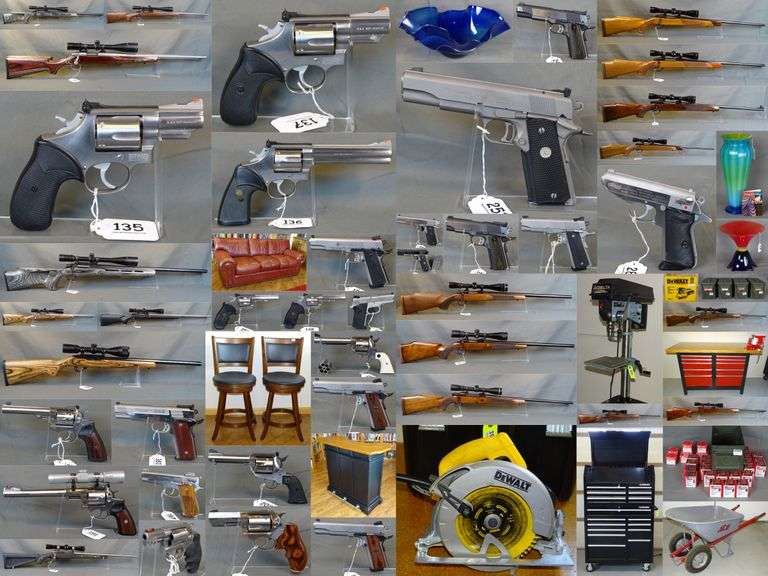 James Boren Estate Massive Gun Collection, Reloading, Furniture, Books, Tools & MORE!
