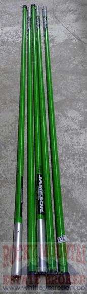 Jameson JE Series Fiberglass Pole Set - GME Supply