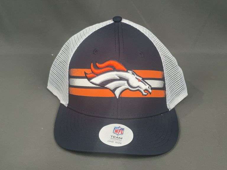 Brand New Denver Broncos Team NFL Baseball Cap W/ Adjustable Strap. One size fits most.