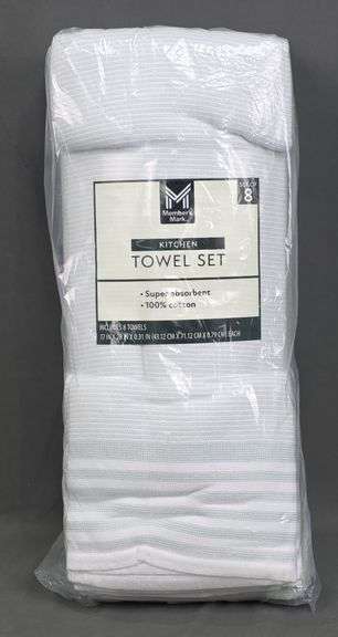 Brand New 8-Pack Soft Sea Kitchen Towel Set.