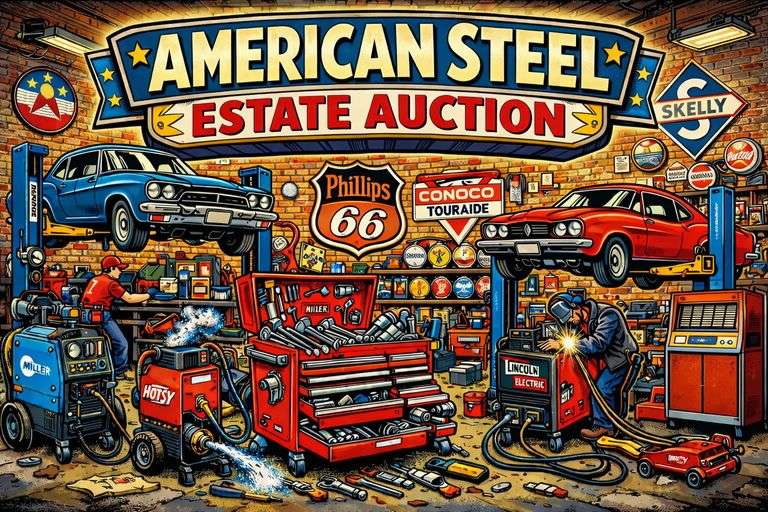 American Steel LLC Estate Auction - Complete Liquidation Of Automotive Customization/Restoration Shop