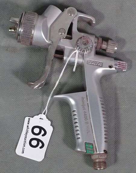 Expensive SATA Minijet 4400 B HVLP 1.0 Automotive Paint Gun.