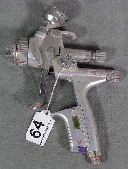 Expensive SATA Jet 5000 Spray Gun B RP 1.2 Digital Automotive Paint Gun.