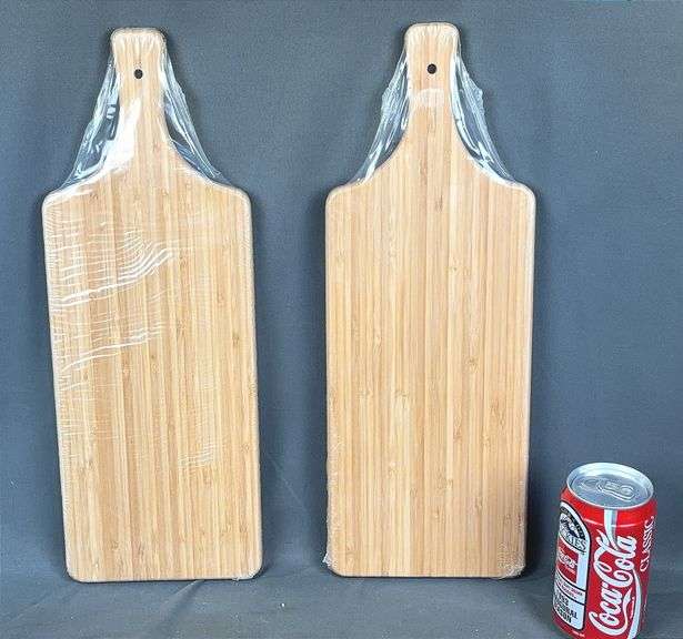 2 Brand New, Ikea Cutting Board, 17"x6". 2 times the money. Total price is quantity times bid price.