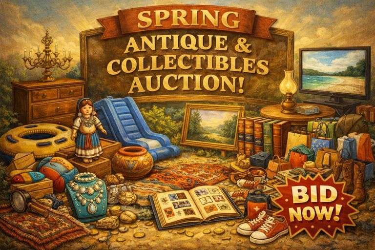 Massive Spring Antiques, Collectibles & More Online Auction