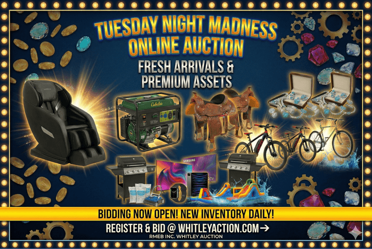 Tuesday Night Madness Online Auction