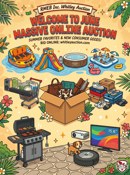 Welcome To June Massive Online Auction