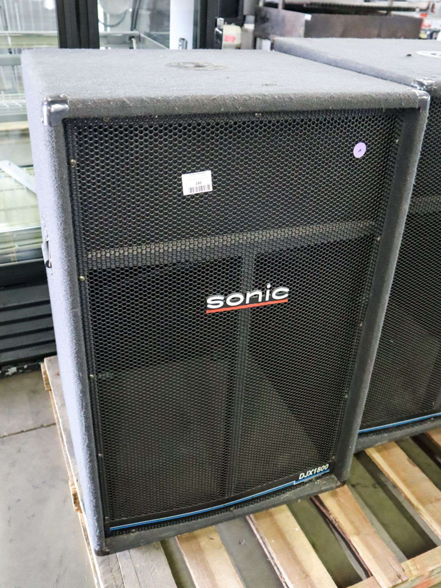 Sonic DJX 1800 Subwoofer Studio Speakers - Roller Auctions