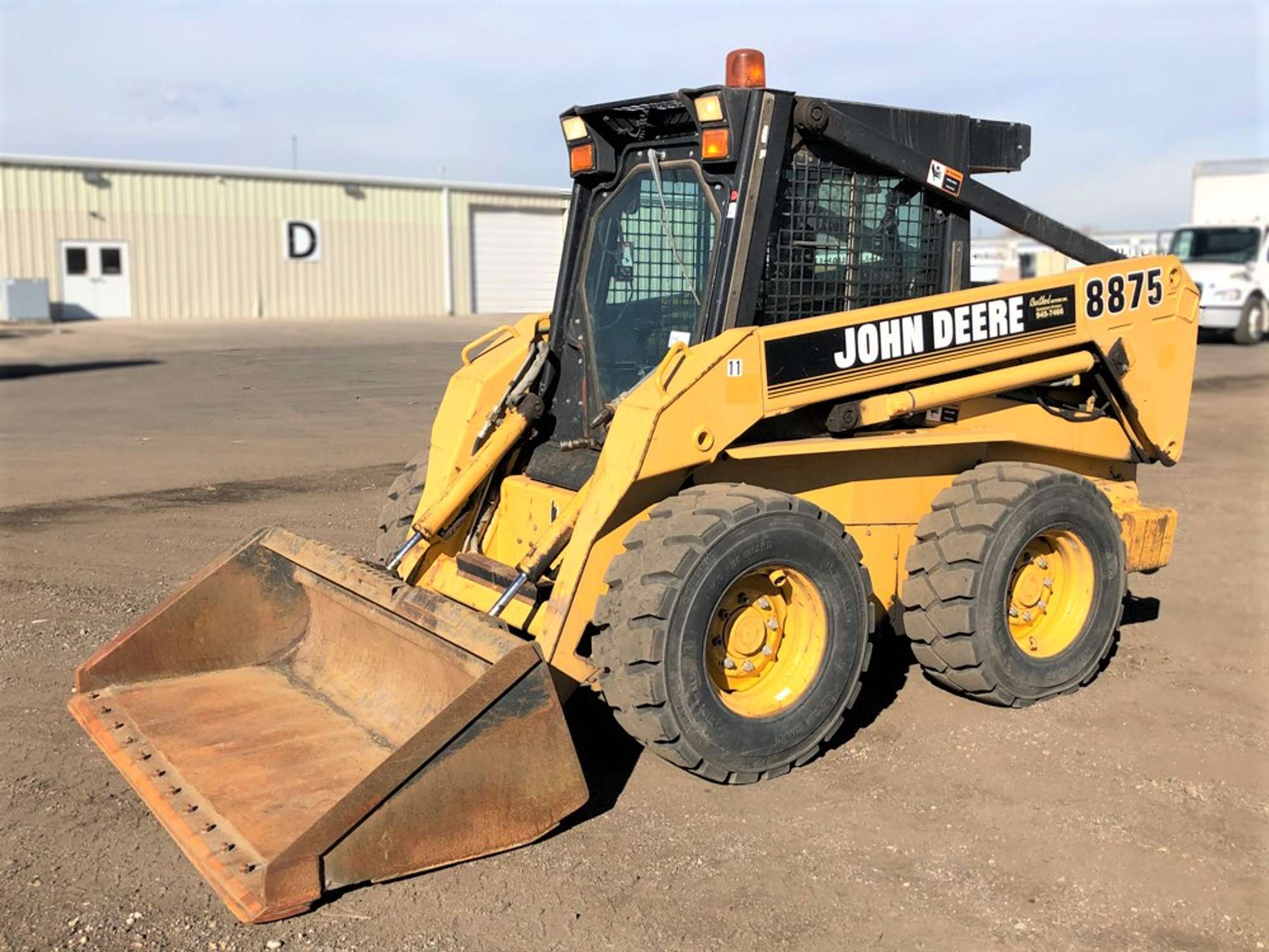 1996 John Deere 8875 Skid Steer Loader - Roller Auctions