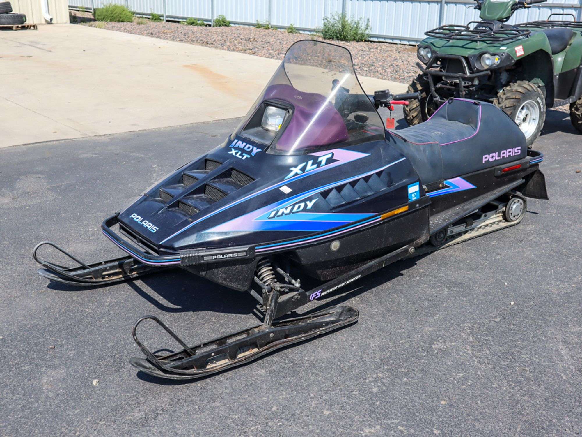 1993 Polaris Indy XLT Snowmobile, Odometer Reads: 2425, VIN
