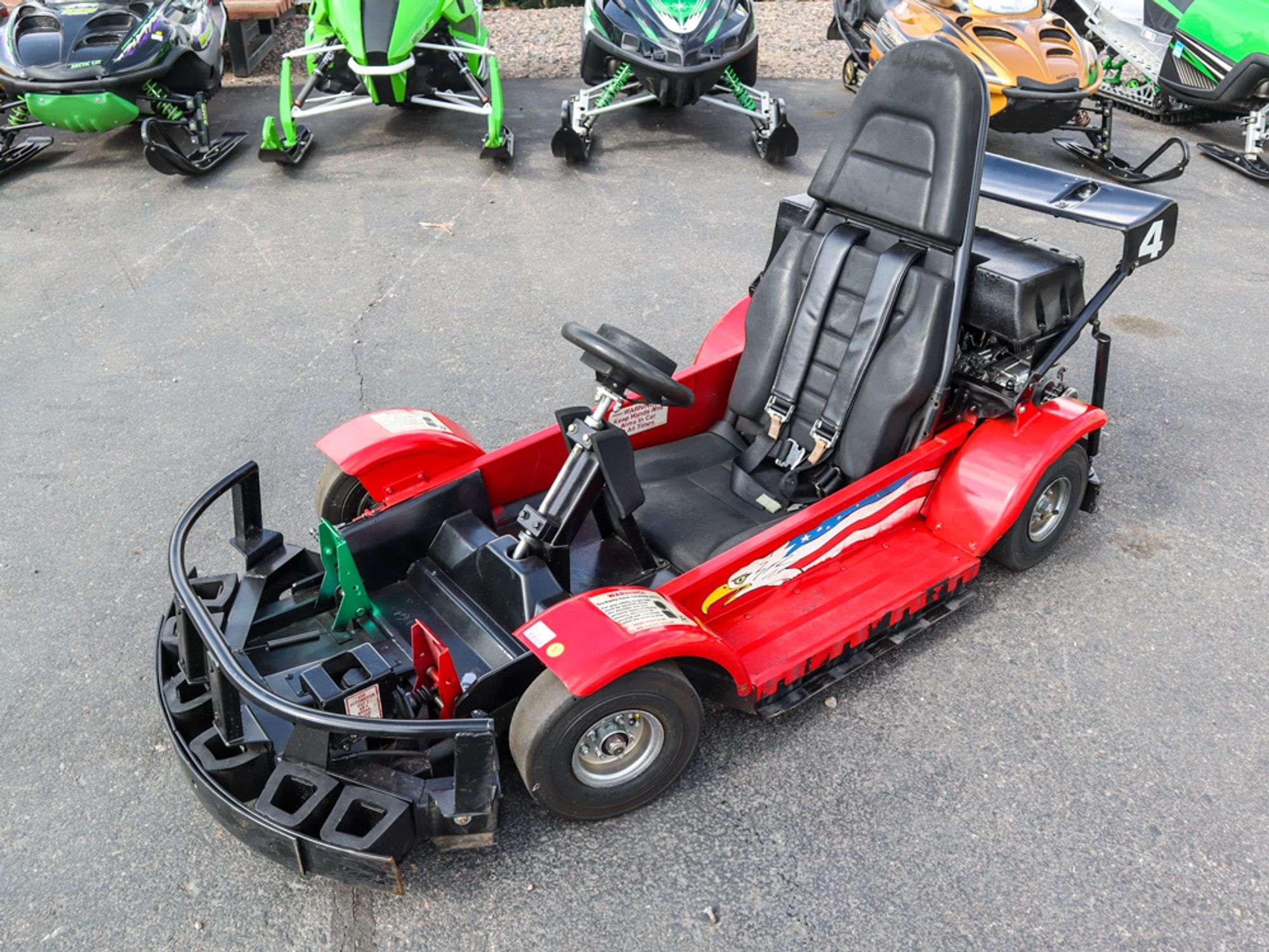 J&J Amusements Eagle KTSR-90 Go-Kart, Honda GX270 9 HP Gas Engine