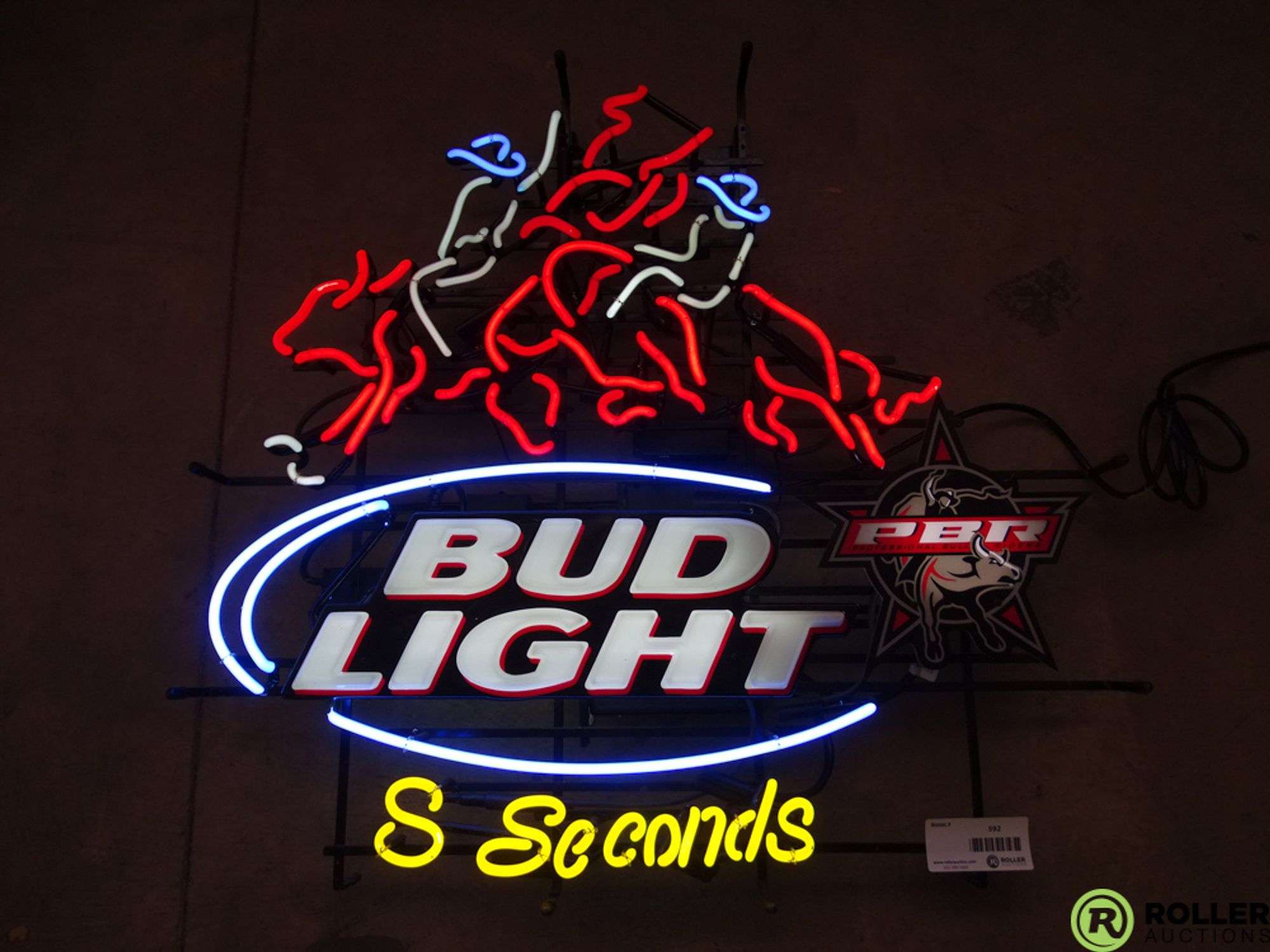 Bud Light USA オリンピック 1984 ネオンライト VINTAGE BUD LIGHT 1984 USA OLYMPIC TEAM BEER LIGHT UP SIGN
