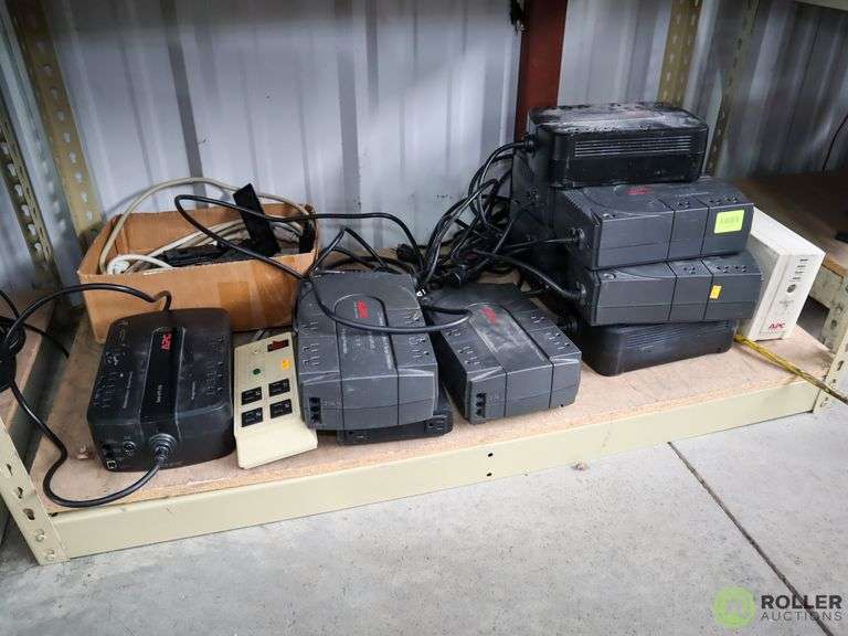 Battery Backups with Surge Protection and Power Strips Roller Auctions