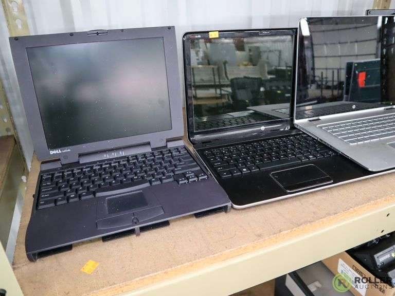(3) Hp and (1) Dell Laptops - Roller Auctions