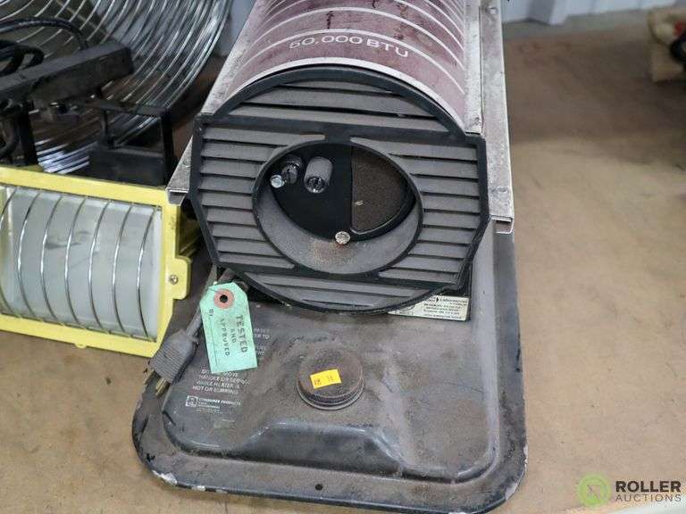 Reddy Space Heater, Patton Fan and Work Light Roller Auctions