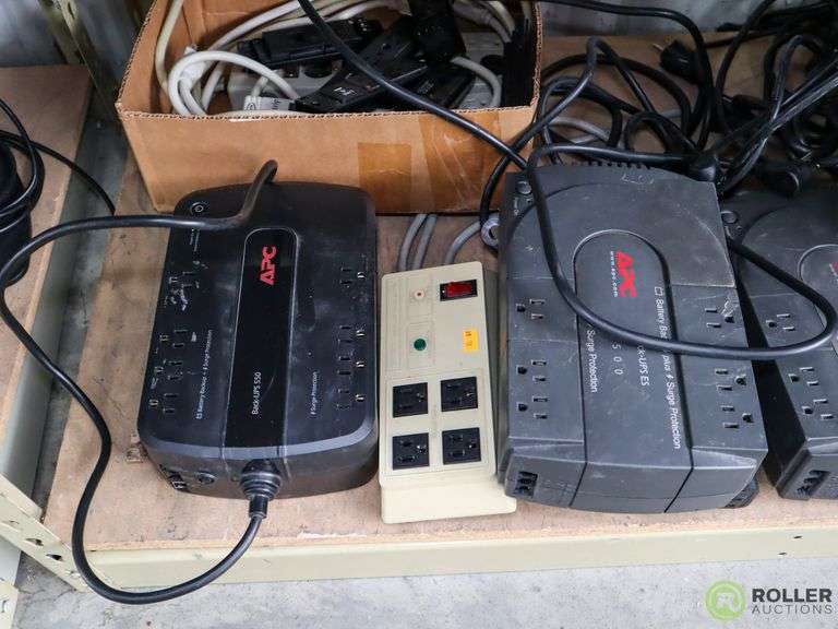 Battery Backups with Surge Protection and Power Strips Roller Auctions