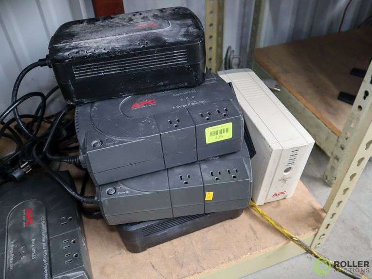 Battery Backups with Surge Protection and Power Strips Roller Auctions