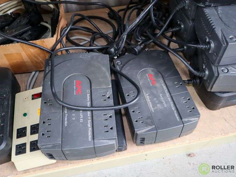 Battery Backups with Surge Protection and Power Strips Roller Auctions