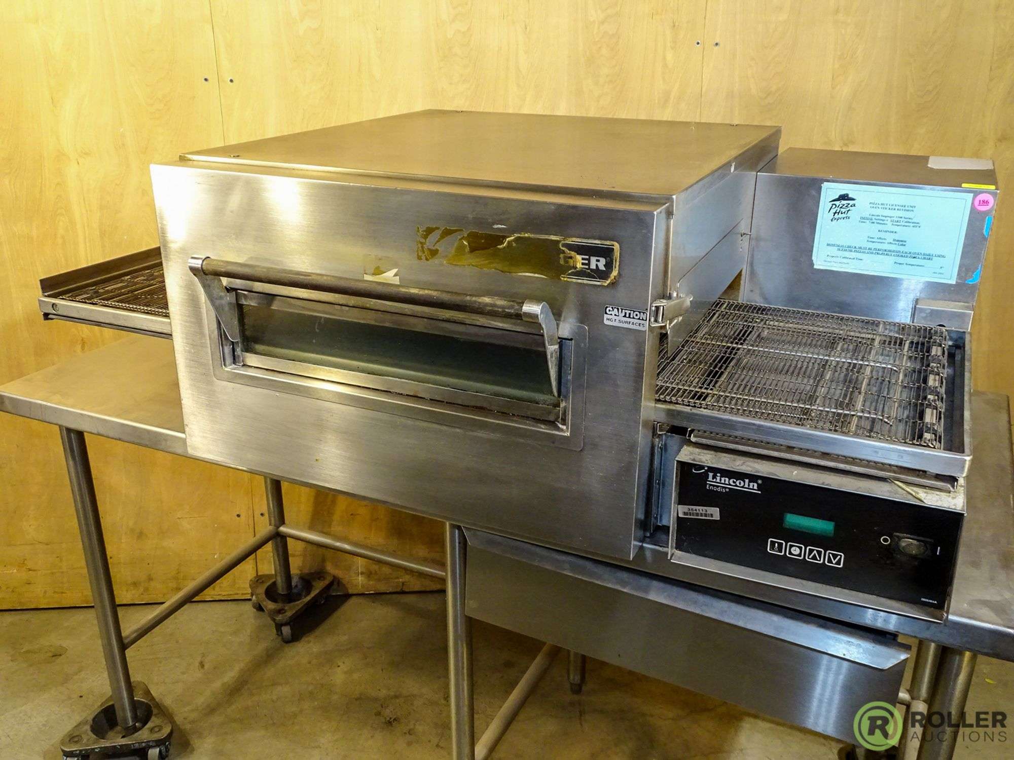 Lincoln Impinger Enodis Countertop Conveyor Style Pizza Oven