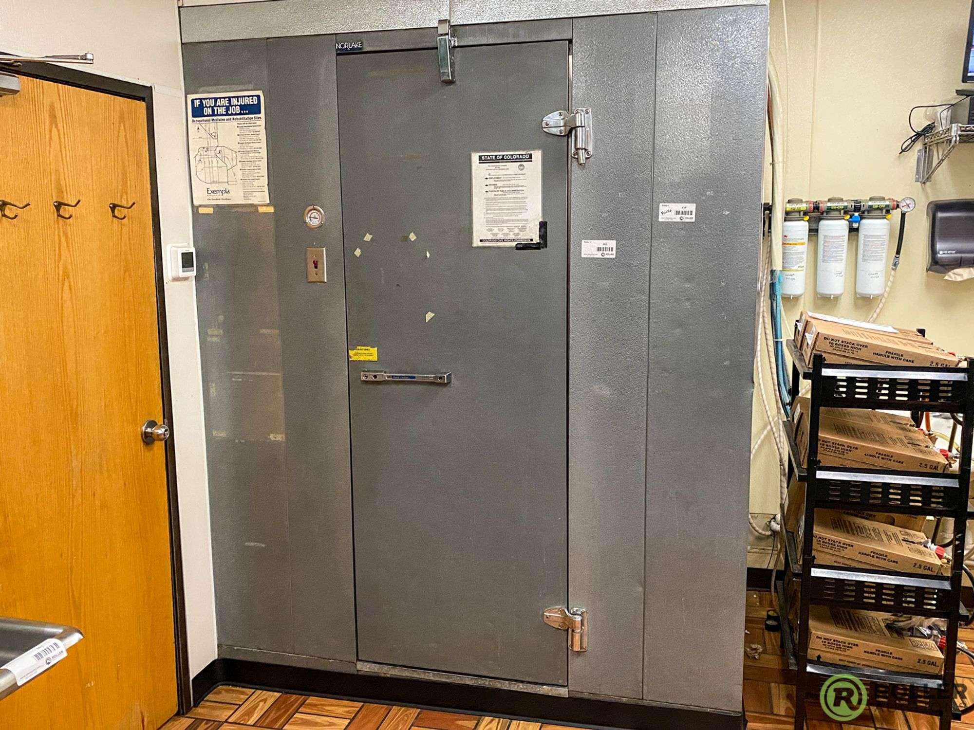 Norlake KL26X78 Walk In Freezer With Self Contained Compressor and