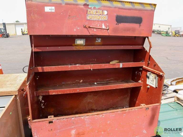 Delta I Jobox Gangbox on Casters - Roller Auctions
