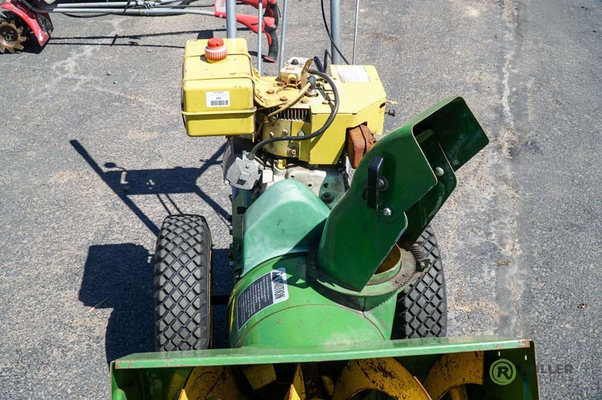 John Deere W2121 Snow Blower, Gas, 2-STage - Roller Auctions