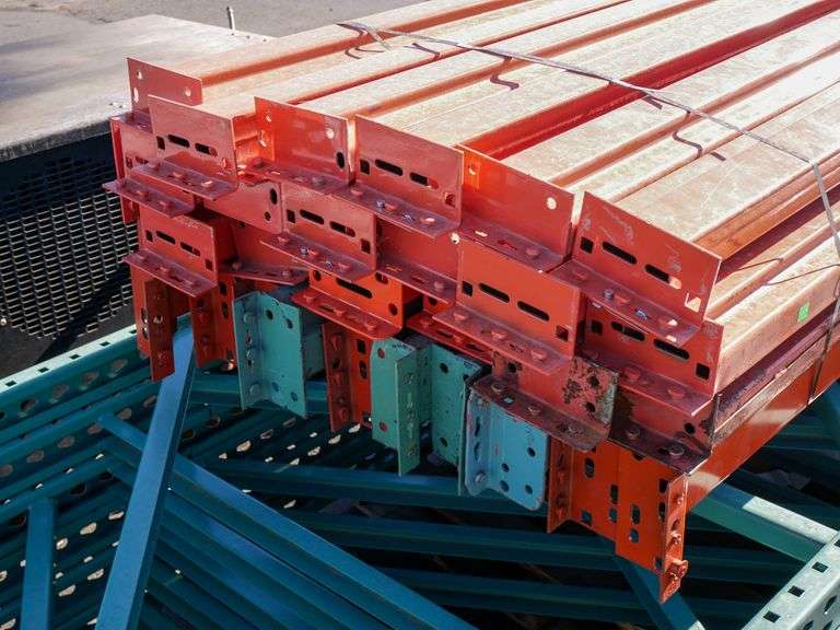 Pallet Racking, Uprights 16ft, Cross Members 8ft - Roller Auctions