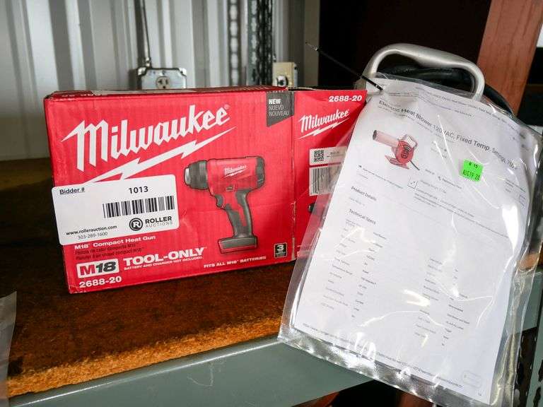J Harlen Co. - Milwaukee M18™ Compact Heat Gun Kit 2688-21 DISCONTINUED
