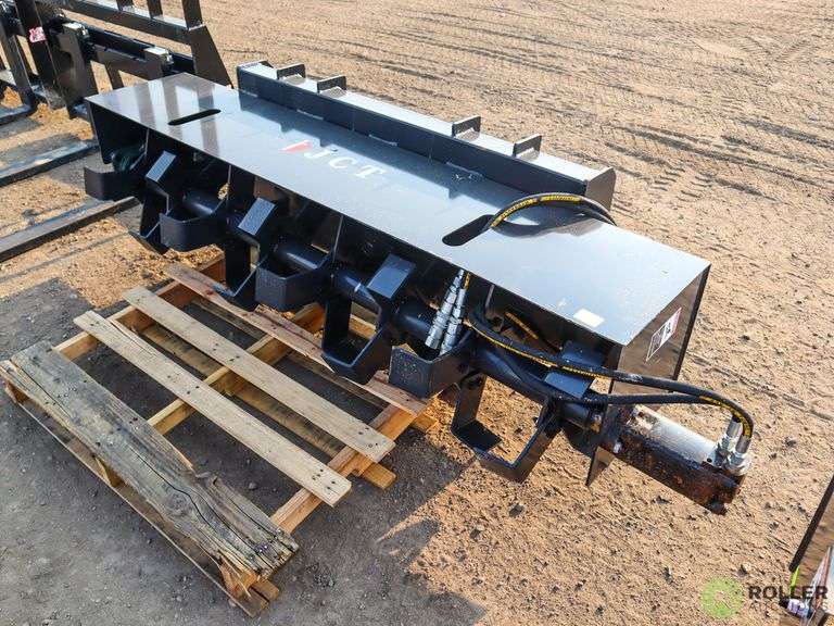 New JCT 72in Hydraulic Rototiller Attachment To Fit Skid Steer Loader ...