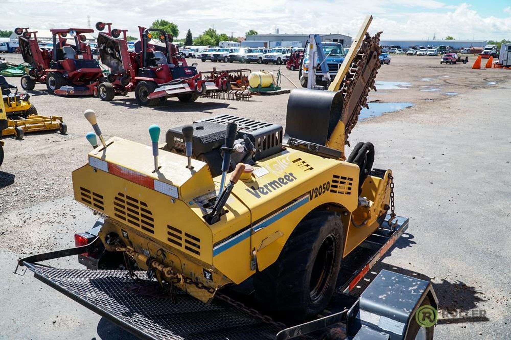 2000 Vermeer V2050 Walk-Behind Trencher, Kohler Gas Engine, Hour