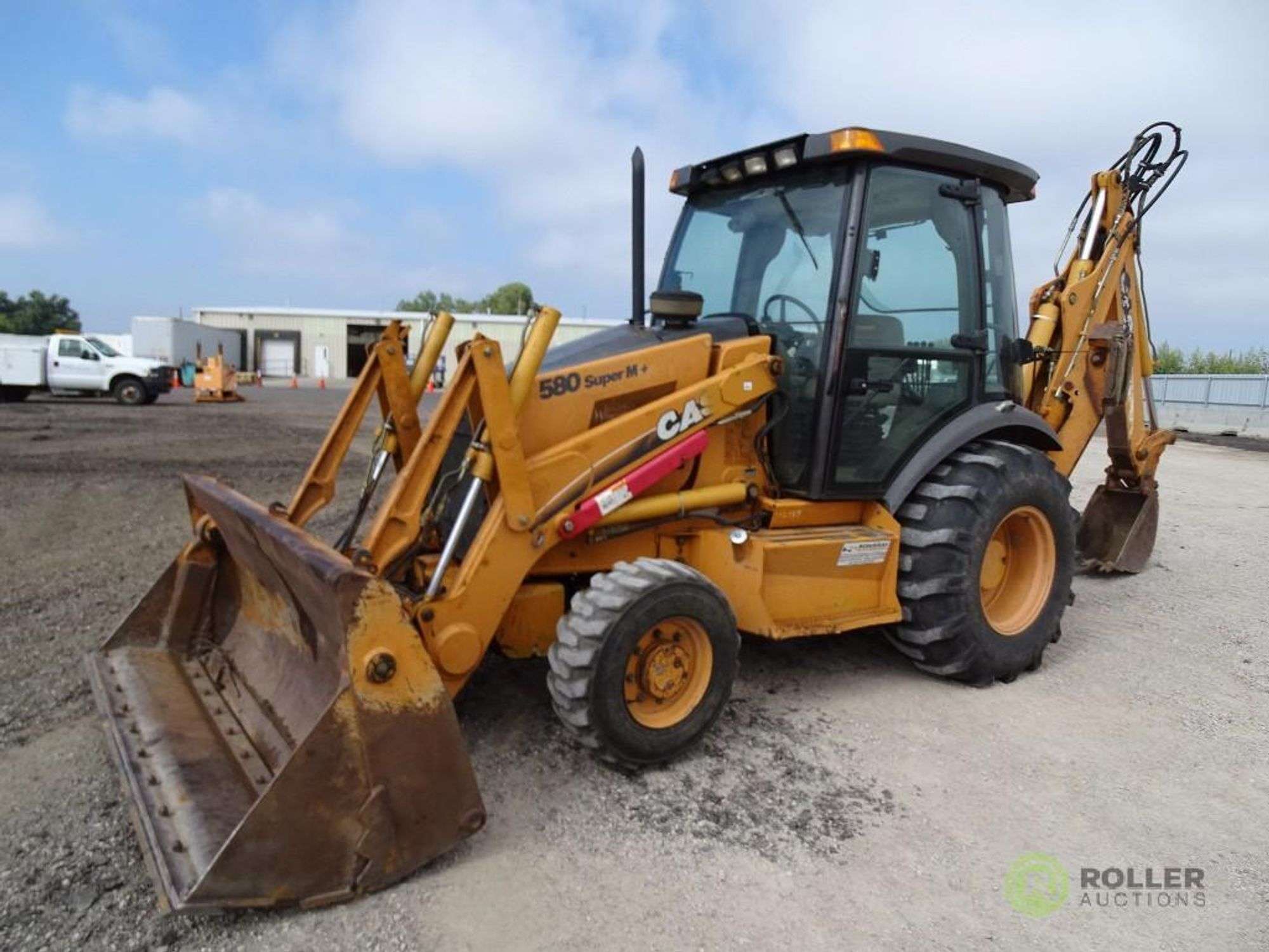 2003 CASE 580 SUPER M PLUS 4WD Loader/ Backhoe, Extendahoe