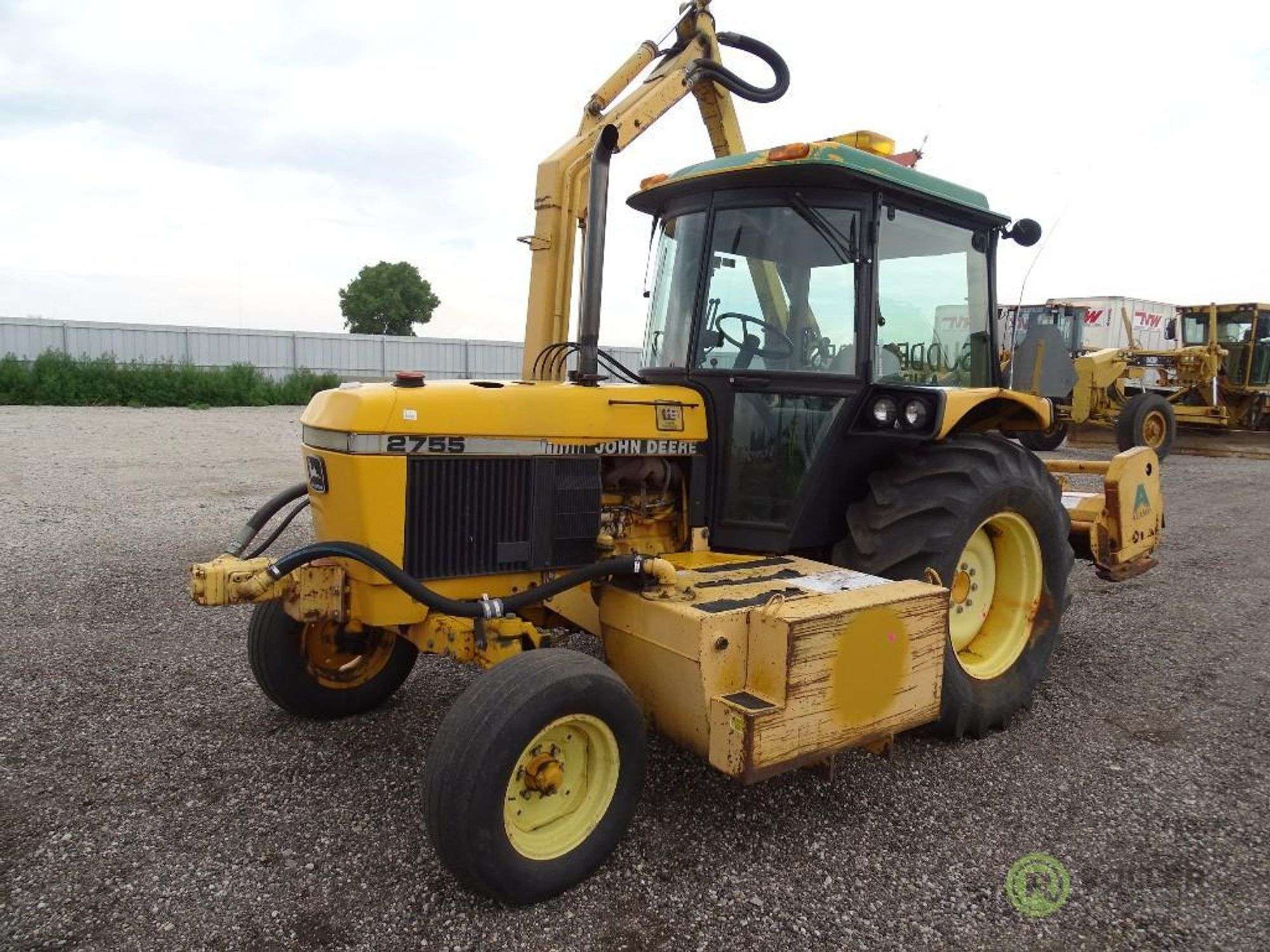 1992 JOHN DEERE 2755 Agricultural Tractor, PTO, 3-Pt., Enclosed