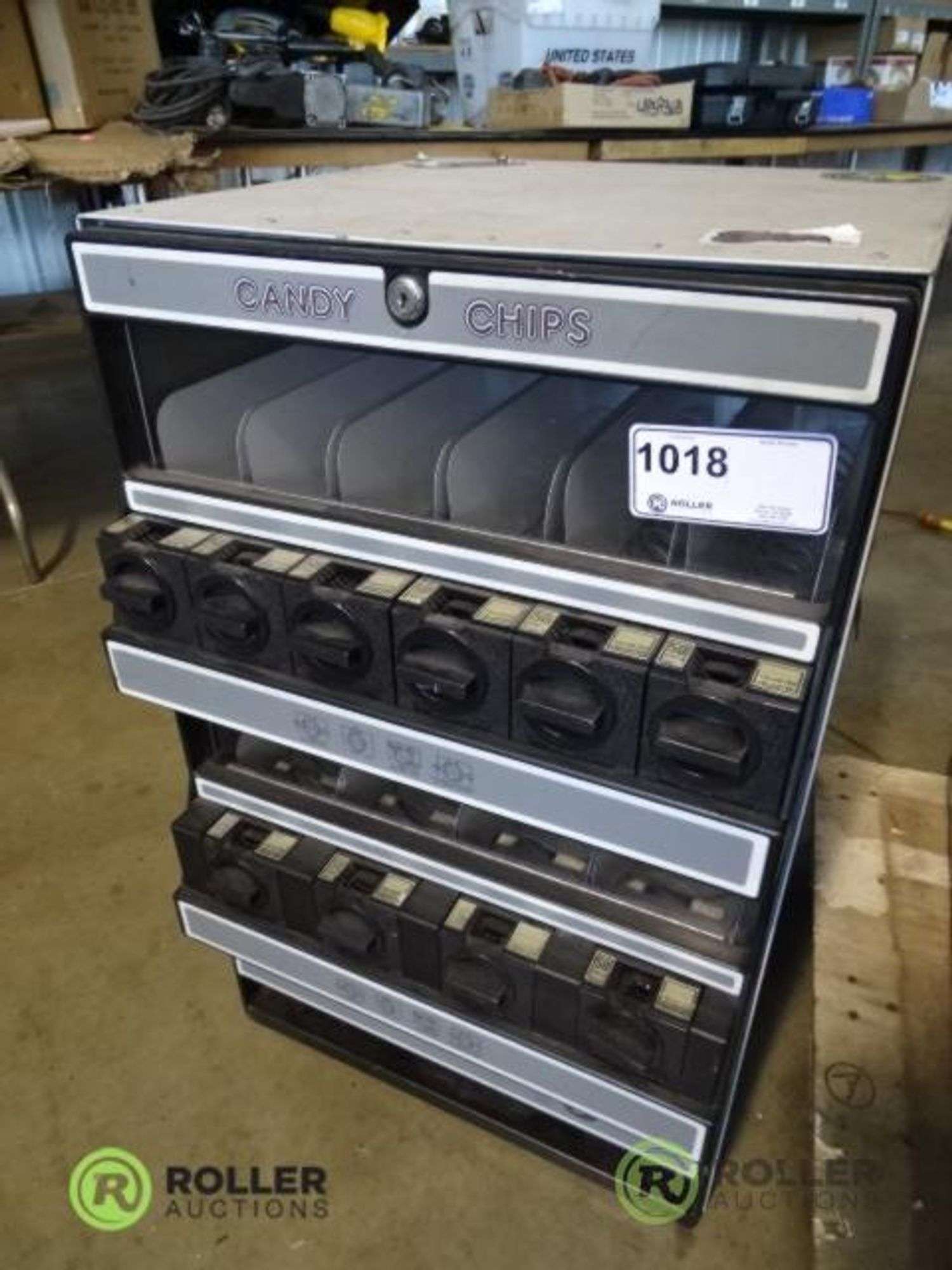Snack King Vending Machine (No Key) - Roller Auctions