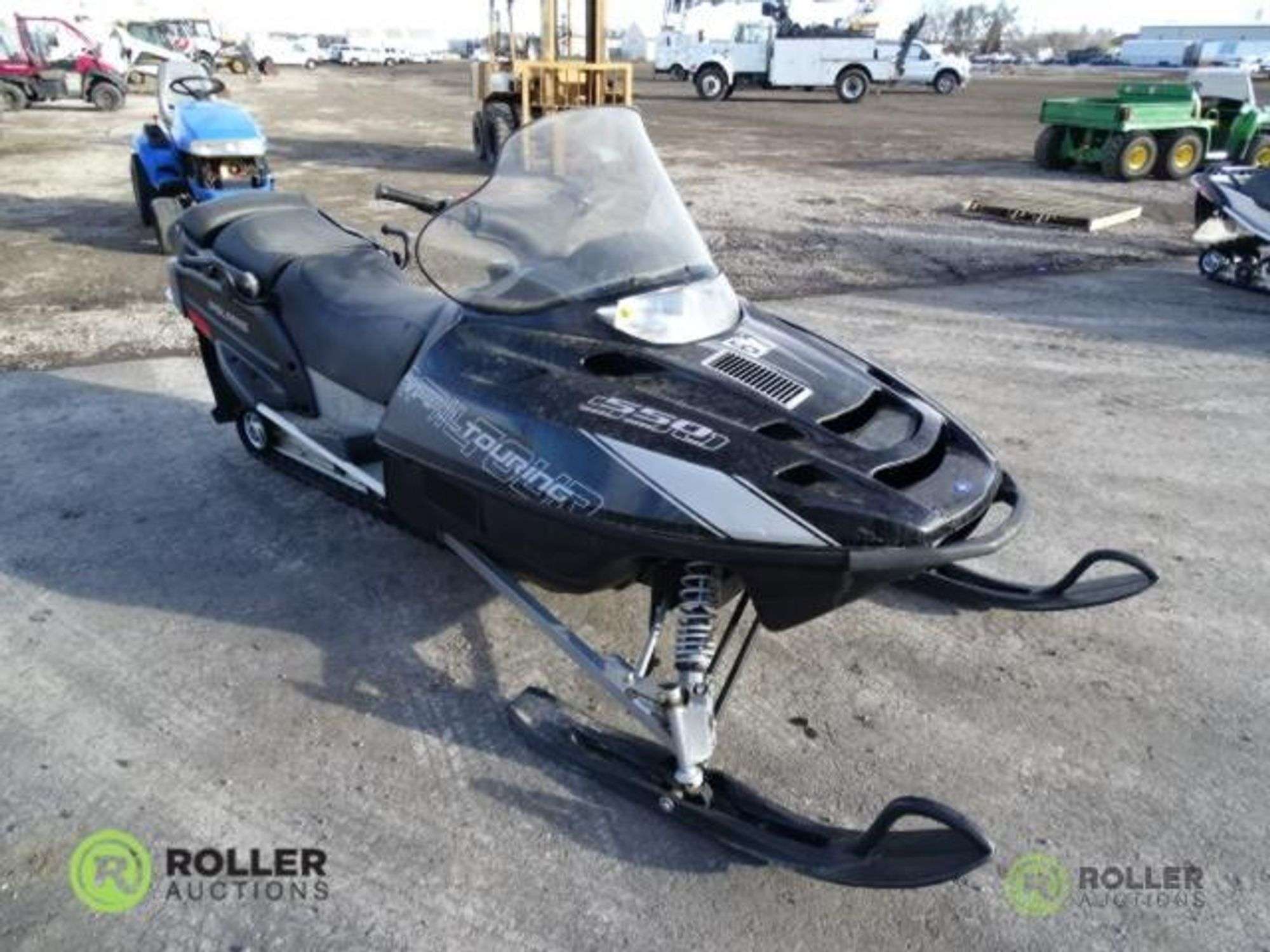 mmm出品 2008 POLARIS TRAIL TOURING 550 SNOWMOBILE, Odometer Reads