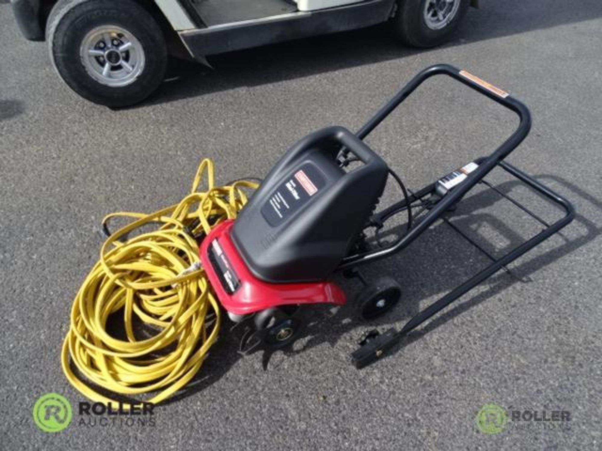 craftsman electric mini tiller