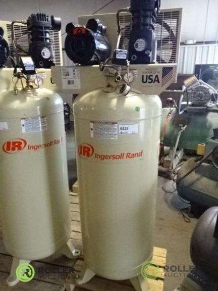 Ingersoll Rand SS3 Vertical Air Compressor Roller Auctions Ingersoll Rand SS3 Vertical Air Compressor Roller Auctions
